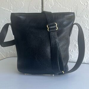 VINTAGE COACH BLACK LEATHER SONOMA BUCKET BAG 4907 ♦️HOST PICK♦️